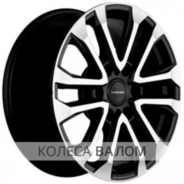 Khomen Wheels KHW1805 (Haval H9) 7.5x18 6x139.7 ET42 75.1 Black-FP